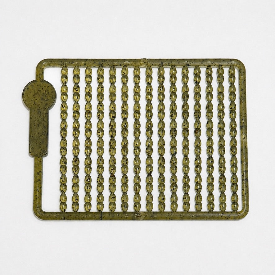 Camo Fleck Boilie Stops — Trans Khaki