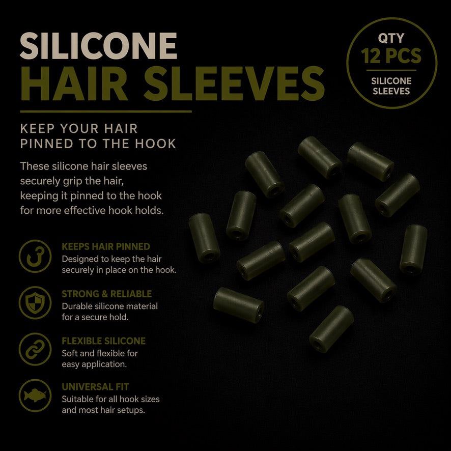 Silicone Hair Sleeves – Pack of 12