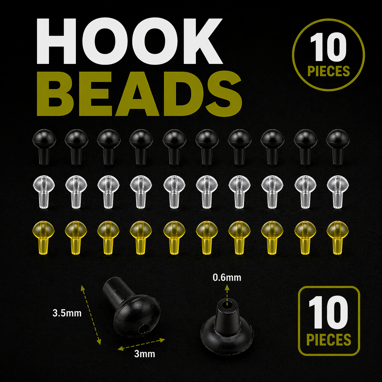 Hook Beads – Pack of 10