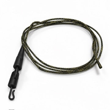 Hybrid Leadcore Leader with quick-change connector on white background