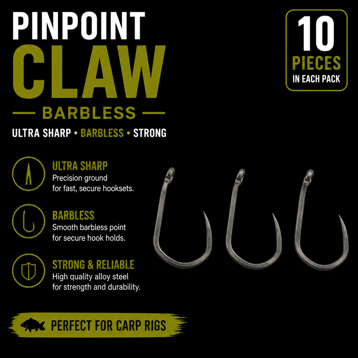 Pinpoint Claw Barbless