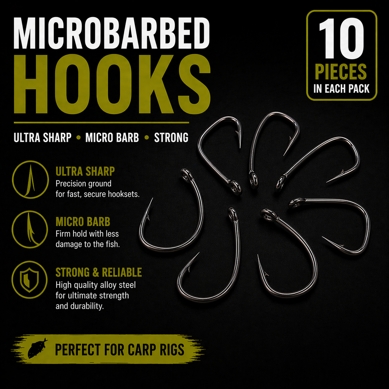 Crank - Micro-barbed