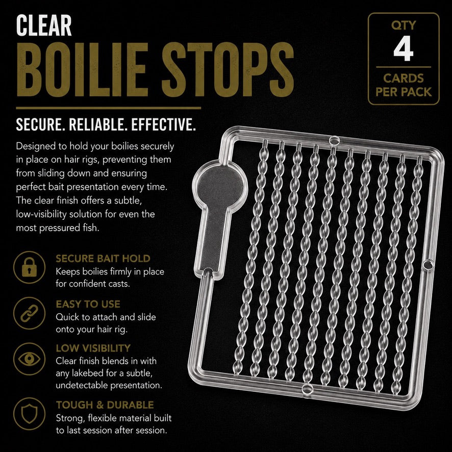 Clear Boilie Stops