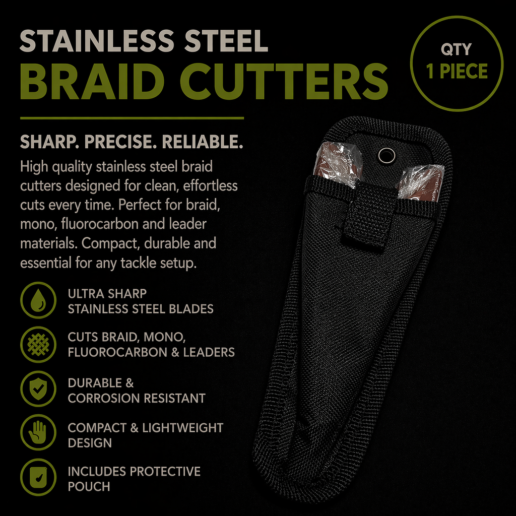 Stainless Steel Braid Cutters