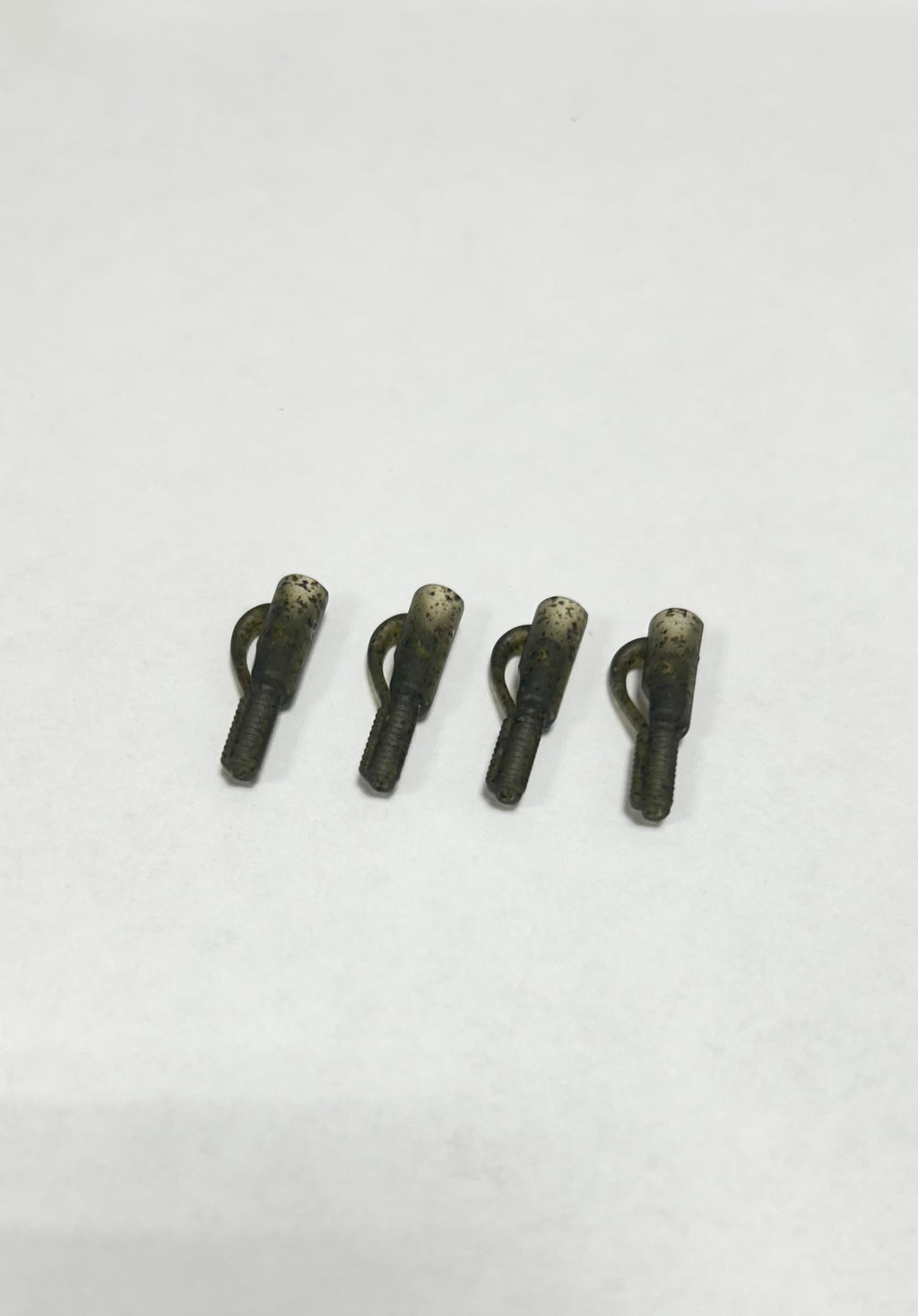 Camo Fleck Lead Clips - Trans Khaki