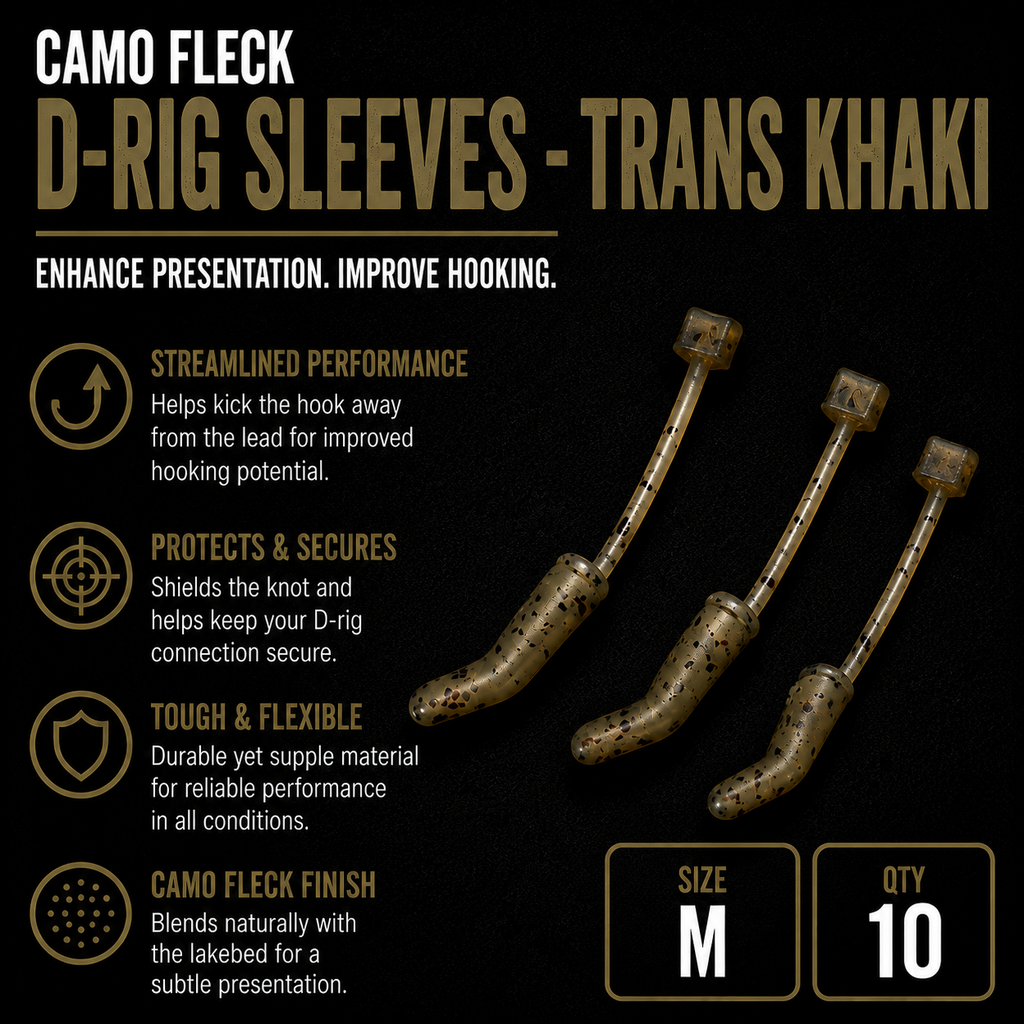 Camo Fleck D-Rig Sleeves - Trans Khaki