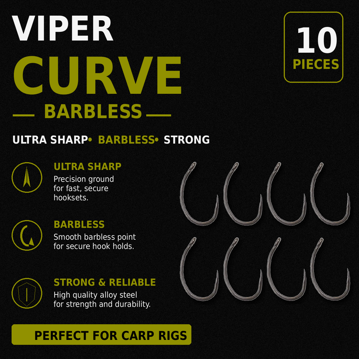 Viper Curve Barbless